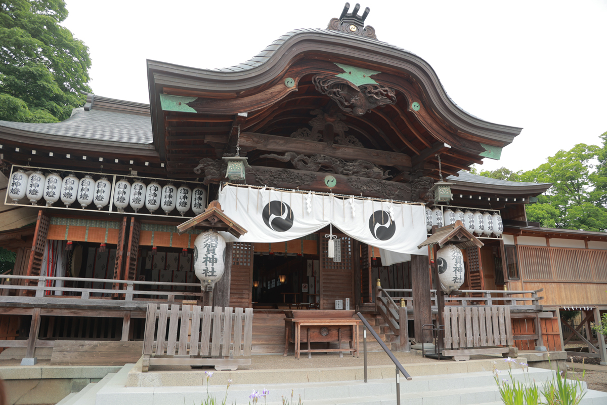 須賀神社　お宮参り